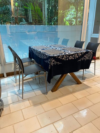 ชุดโต๊ะอาหารเก้าอี้ CASSINA - Miss C.O.C.O. Italy 4ตัว สภาพสวย รูปที่ 7