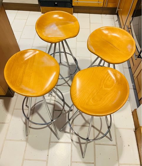 เก้าอี้บาร์สูง 80 เซ็นต์ BD Barcelona design  made  in Spain เหมา4ตัว รูปที่ 2