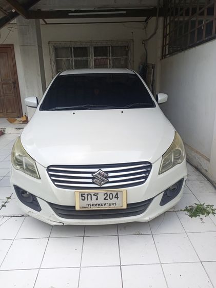 Suzuki Ciaz 2016 1.2 GL Sedan เบนซิน เกียร์อัตโนมัติ ขาว รูปที่ 2
