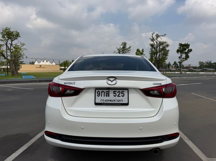 Mazda Mazda 2 2020 1.3 Skyactiv-G S Leather Sedan Sedan เบนซิน ไม่ติดแก๊ส เกียร์อัตโนมัติ ขาว รูปที่ 4