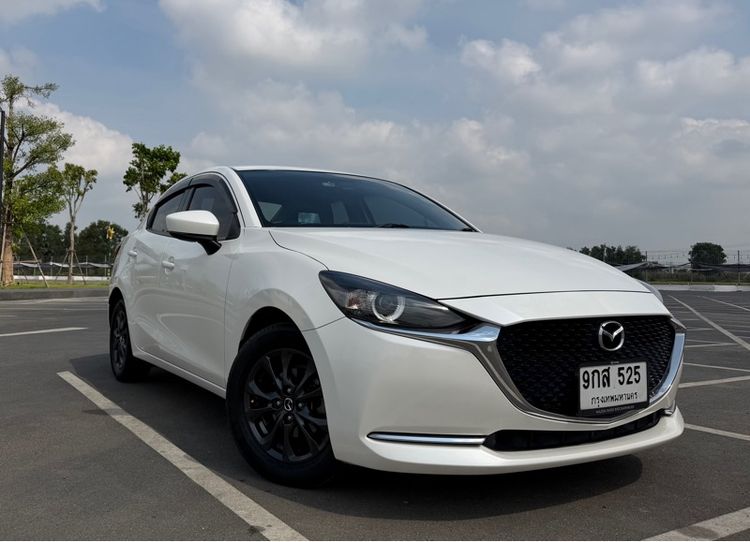 Mazda Mazda 2 2020 1.3 Skyactiv-G S Leather Sedan Sedan เบนซิน ไม่ติดแก๊ส เกียร์อัตโนมัติ ขาว