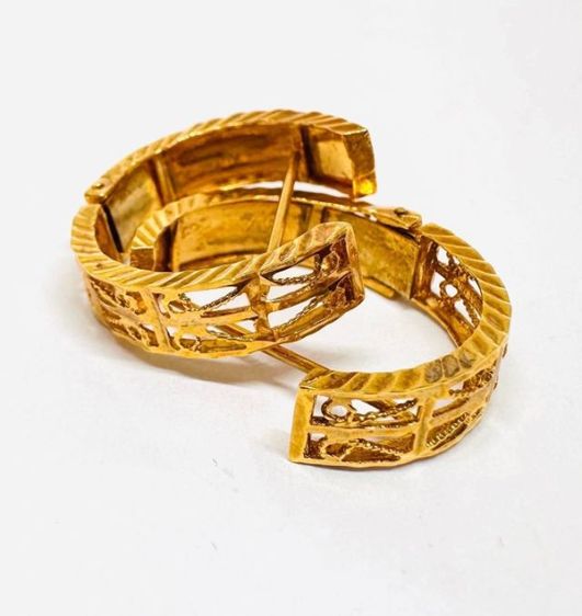 ต่างหูทองคำแท้ 90 รูปที่ 4