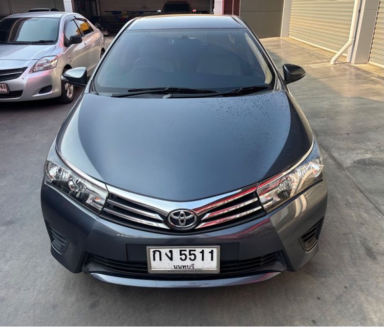 Toyota Altis 2015 1.8 E Sedan เบนซิน ไม่ติดแก๊ส เกียร์อัตโนมัติ เทา รูปที่ 2