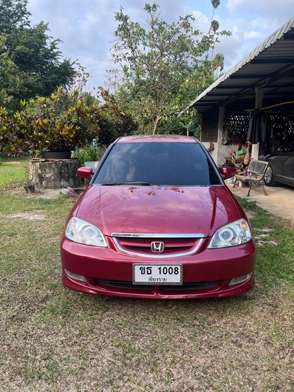 รถ Honda Civic 1.7 VTi สี แดง