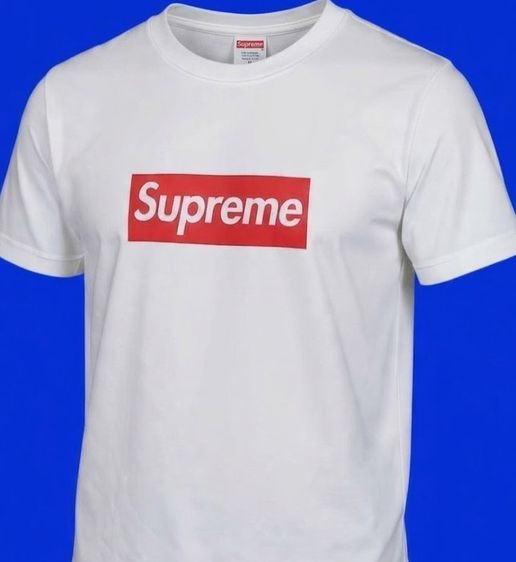 Supreme Box Logo Tee - shirt Made in USA รูปที่ 8