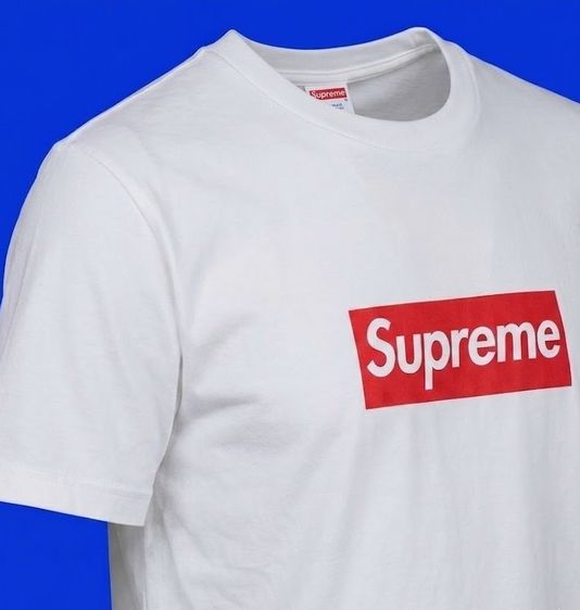 Supreme Box Logo Tee - shirt Made in USA รูปที่ 7