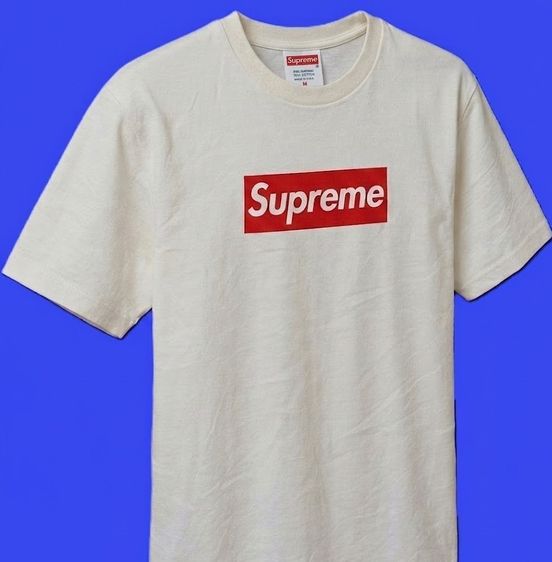 Supreme Box Logo Tee - shirt Made in USA รูปที่ 2