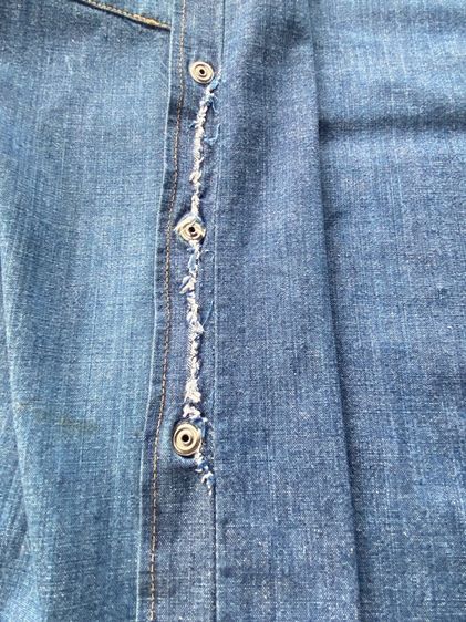 เชี้ตแขนยาวผ้ายีนส์บาง รูปที่ 9