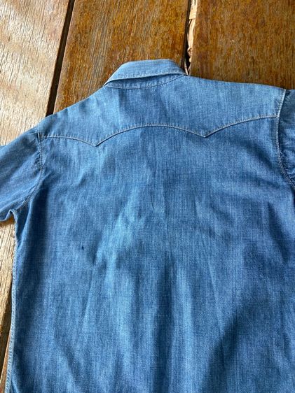 เชี้ตแขนยาวผ้ายีนส์บาง รูปที่ 11
