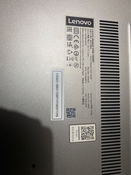 Lenovo ideapad 330s-15arr (งานช่าง) ชำระปลายทางได้ รูปที่ 4