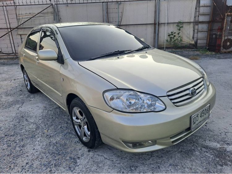 Toyota Altis 2002 1.6 J Sedan เบนซิน ไม่ติดแก๊ส เกียร์อัตโนมัติ บรอนซ์ทอง รูปที่ 3