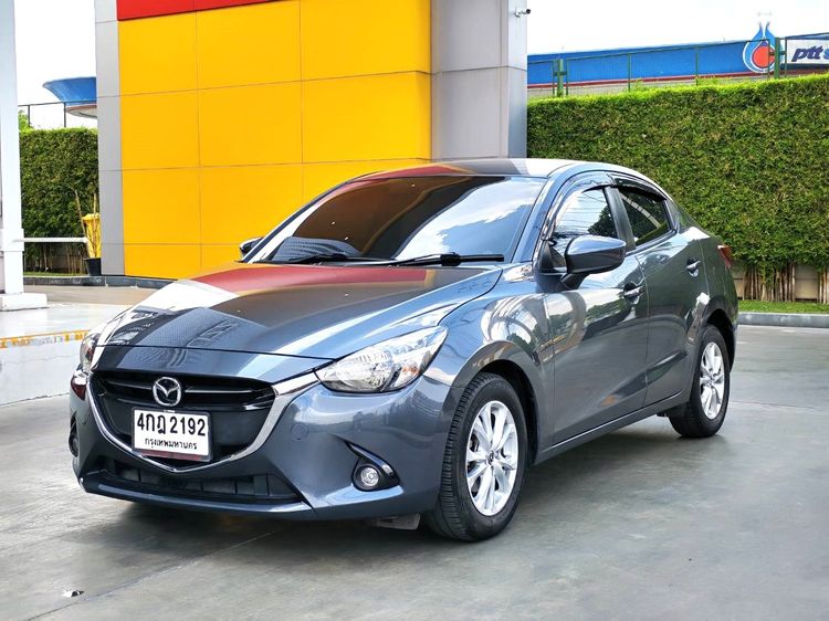 Mazda Mazda 2 2016 1.3 High Sedan เบนซิน ไม่ติดแก๊ส เกียร์อัตโนมัติ เทา รูปที่ 2