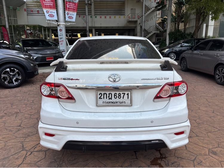 Toyota Altis 2013 1.8 TRD Sportivo Sedan เบนซิน ไม่ติดแก๊ส เกียร์อัตโนมัติ ขาว รูปที่ 3