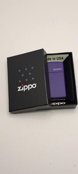 ซิปโป้ตัวเล็ก สีม่วงพราวเสน่ห์ รูปที่ 3
