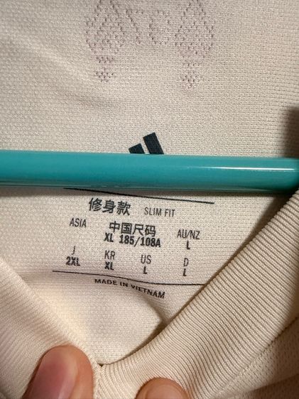 เสื้อลิเวอร์พูลแขนยาว  ชุดเยือน (Away Jersey) ขนาดL  รูปที่ 3