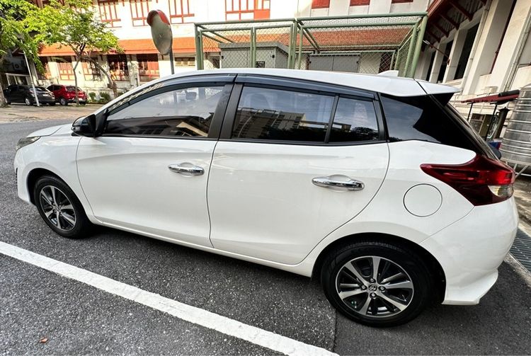 Toyota Yaris 2019 1.2 G Plus เบนซิน ไม่ติดแก๊ส เกียร์อัตโนมัติ ขาว รูปที่ 4