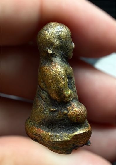 หลวงพ่อเงิน รูปหล่อ พิมพ์ขี้ตา โลหะเนื้อหาล่ำๆ รูปที่ 5