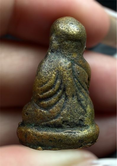 หลวงพ่อเงิน รูปหล่อ พิมพ์ขี้ตา โลหะเนื้อหาล่ำๆ รูปที่ 7