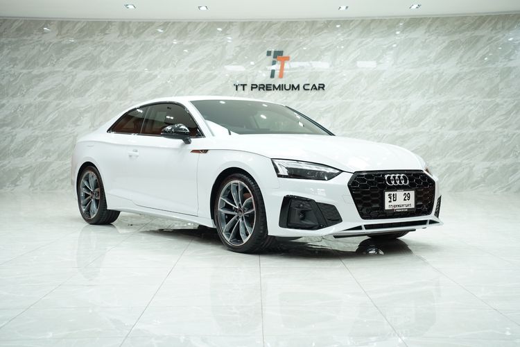 รถ Audi Audi A5  Coupe 40 TFSI S line สี ขาว