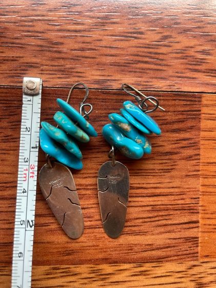 ต่างหูเงินเทอร์คอยส์ รูปที่ 4