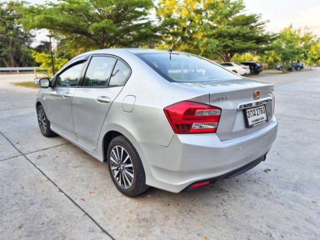 Honda City 2014 1.5 V เบนซิน ไม่ติดแก๊ส เกียร์อัตโนมัติ เทา รูปที่ 4