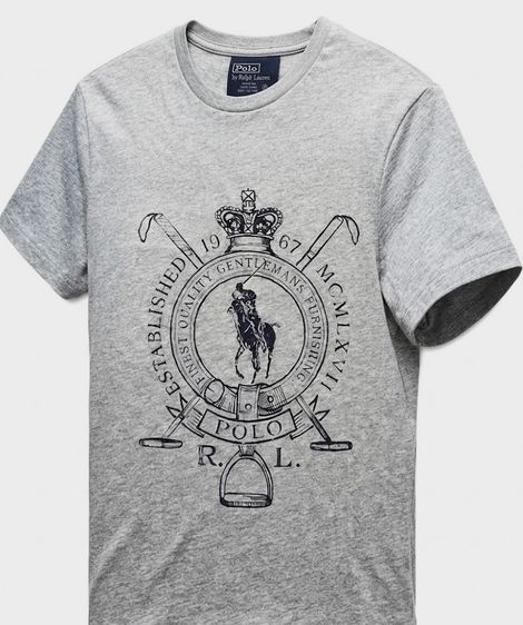 Polo Ralph Lauren Classic Fit Logo Jersey Short Sleeve T-Shirt                         รูปที่ 6