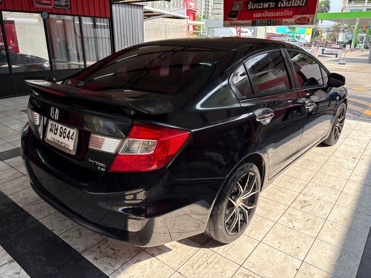 Honda Civic 2012 1.8 S i-VTEC Sedan เบนซิน ไม่ติดแก๊ส เกียร์อัตโนมัติ ดำ รูปที่ 4