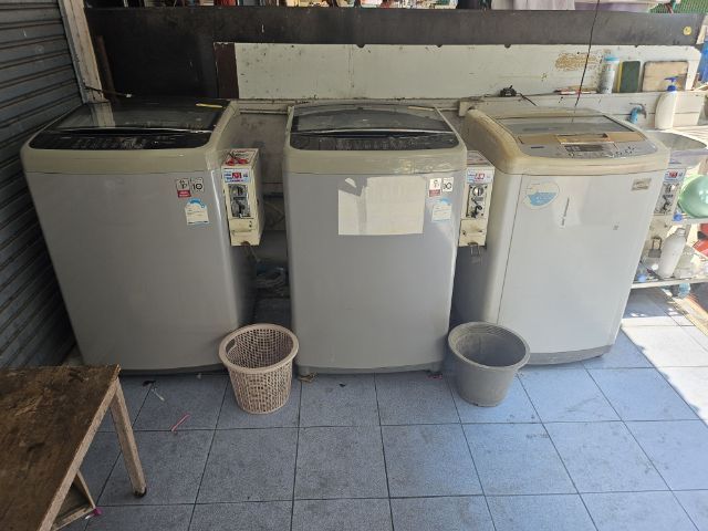 เครื่องซักผ้าหยอดเหรียญ