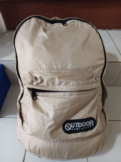 กระเป๋าเป้ backpack outdoor แท้ ผ้าร่ม สภาพดีมาก รูปที่ 7