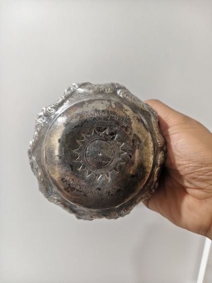 ขันเงินเก่าโบราณ 4 ใบ  รูปที่ 7