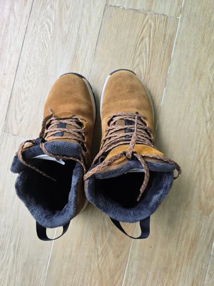 รองเท้าหนังแบบผูกเชือกมีคุณสมบัติกันหนาวและกันน้ำสำหรับเด็กใส่เดินป่า เดินในหิมะ SH500

 รูปที่ 4