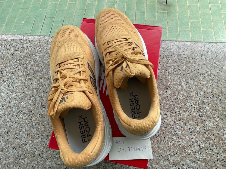 ขาย NEW Balance 880 V.15  สีเหลืองมัสตาร์ดของแท้ ขนาด12 US 2E รูปที่ 8