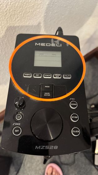 กลองไฟฟ้า Medeli MZ528 พร้อมแอรมป์ Aroma ADX-30 ครบชุด สภาพดี ราคาคุ้มค่า รูปที่ 2