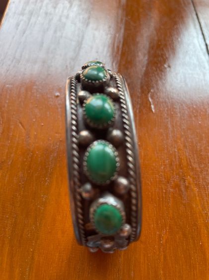 กำไลเงิน มาลาไคต์ รูปที่ 3