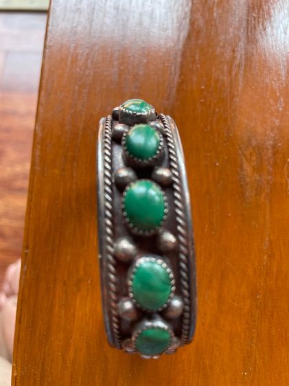 กำไลเงิน มาลาไคต์ รูปที่ 2