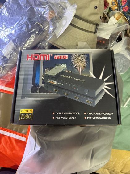 สายเคเบิลและตัวแปลง HDMI switch 