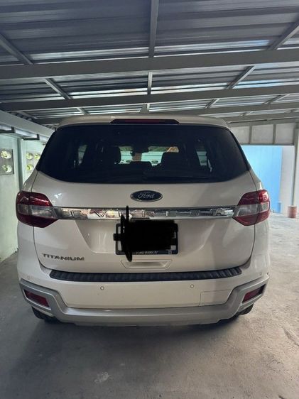 Ford Everest 2022 2.0 Titanium ดีเซล ไม่ติดแก๊ส เกียร์อัตโนมัติ ขาว รูปที่ 4