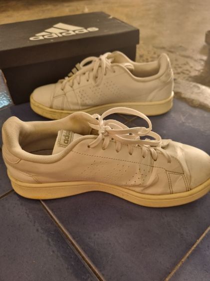 รองเท้า Adidas Advantage สีขาวไซส์ 39-40 รูปที่ 3