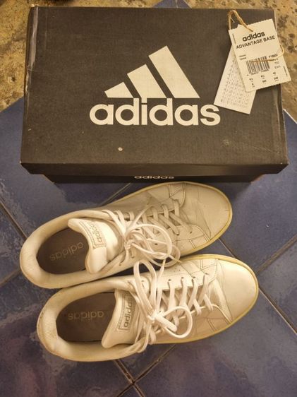รองเท้า Adidas Advantage สีขาวไซส์ 39-40 รูปที่ 11
