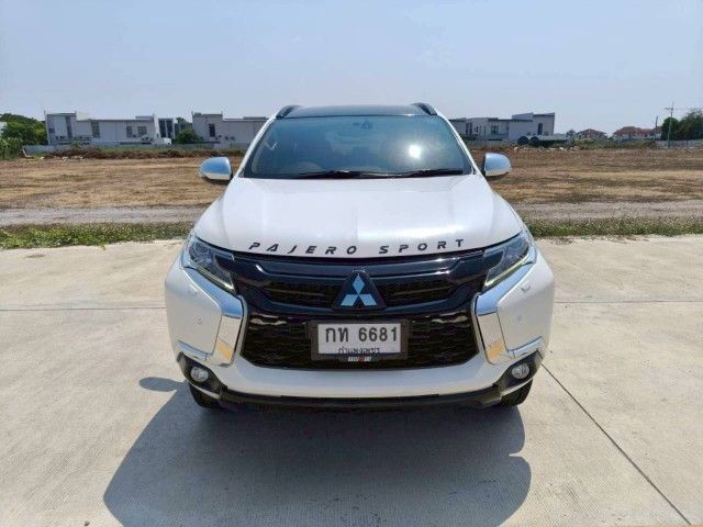 Mitsubishi Pajero Sport 2019 2.4 GT Premium Elite Edition 4WD Utility-car ดีเซล เกียร์อัตโนมัติ ขาว