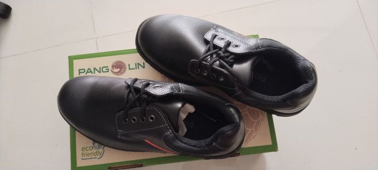 ดำ หนังแท้ รองเท้าหนังแบบทางการ UK 9.5 | EU 44 | US 10 อื่นๆ รองเท้าเซฟตี้ หัวเหล็ก พื้นเหล็ก