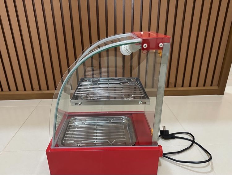 ตู้โชว์อาหาร (ไฟส่องในตัว)