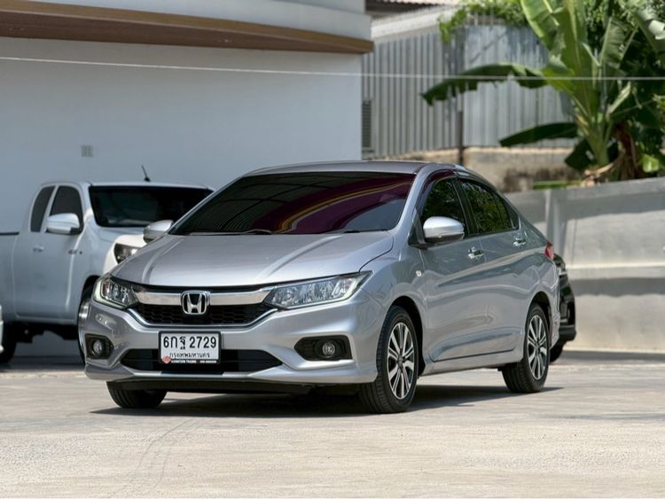 Honda City 2017 1.5 V Plus i-VTEC Sedan เบนซิน ไม่ติดแก๊ส เกียร์อัตโนมัติ เทา รูปที่ 3