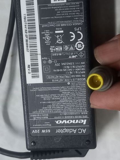 ขายสายชาร์จ Notebook ยี่ห้อ hp,dell,lenovo,สายชาร์จจอคอมSamsung รูปที่ 2