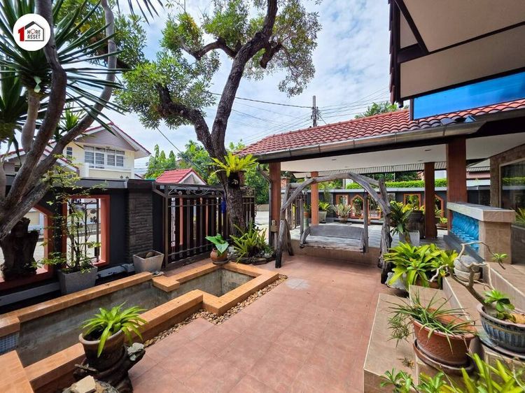 ตกแต่งครบ ขายบ้านเดี่ยวหลังมุม ม.พิมานปรีดา ท่าอิฐ เปลี่ยนทุกวันให้เป็นวันพักผ่อน ในบ้านสไตล์รีสอร์ทพื้นที่จุใจ รูปที่ 3