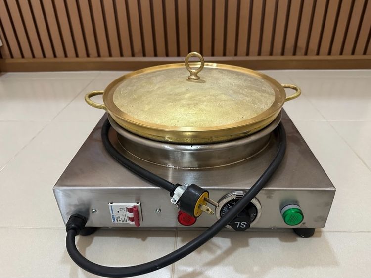 เตาขนมไข่ทองเหลืองไฟฟ้า รูปที่ 2