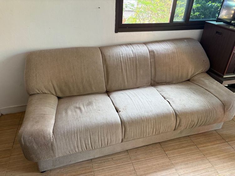 โซฟา 190ซม. สภาพปานกลาง (มารับเอง) รูปที่ 3