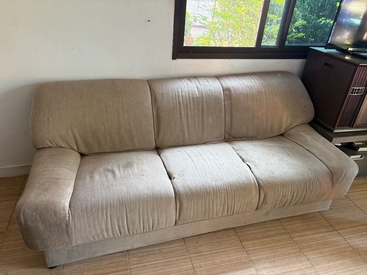 โซฟา 190ซม. สภาพปานกลาง (มารับเอง) รูปที่ 5