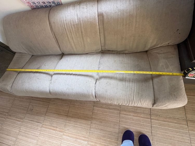 โซฟา 190ซม. สภาพปานกลาง (มารับเอง) รูปที่ 10