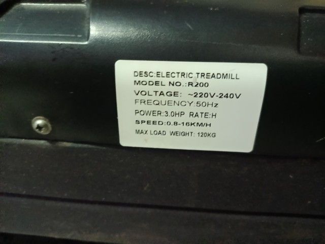 ลู่วิ่ง Fitex200 สภาพใหม่มาก ใช้งานไม่กี่ครั้ง(เหนื่อยเกินไป ไม่เหมาะกับอายุ.ร่างกาย) รูปที่ 4
